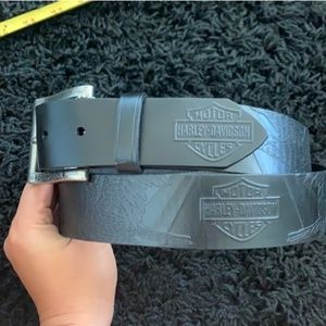 New Harley-Davidson eagle emboss belt
